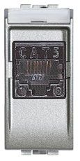  RJ45 Livinglight, 110 IDC, . 5E, 1  ()