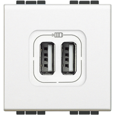   USB Bticino  2 , USB-A x 2, 3A ()