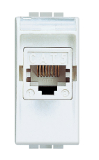  RJ45 Livinglight, 110 IDC, . 5E, 1  ()