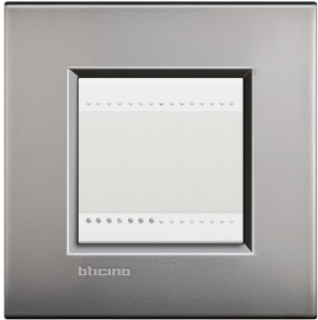 Рамка Livinglight AIR, 2 модуля (Матовый никель) | Артикул: LNC4802NK
