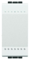 Переключатель Livinglight с винтовыми клеммами, 1 модуль (белый)